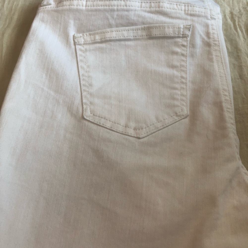 COPY - Celebrity Pink White ankle cropped jeans​​​​